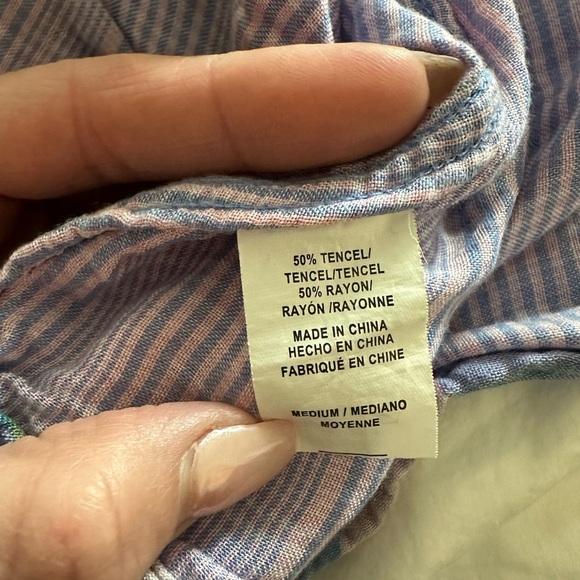 Rails Plaid Button Down size M - Picture 5 of 7